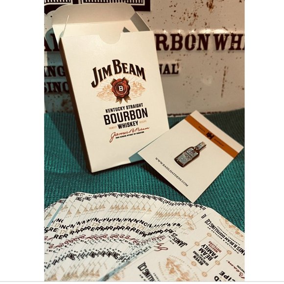 RARE!!! VINTAGE SEALED JIM BEAM BOURBON DECK OF CARDS!!! - Picture 4 of 4